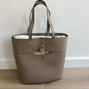SOLD AUTHENTIC & BRAND NEW Chloe Aby Tote in Motty Grey